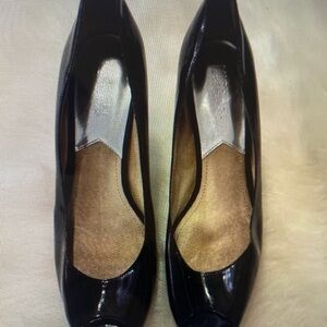 Michael Kors Black Patent Heels